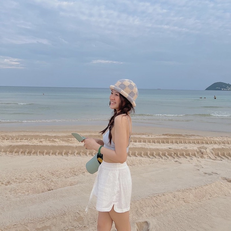 CROCHET HAT. VER 2. NÓN LEN BUCKET