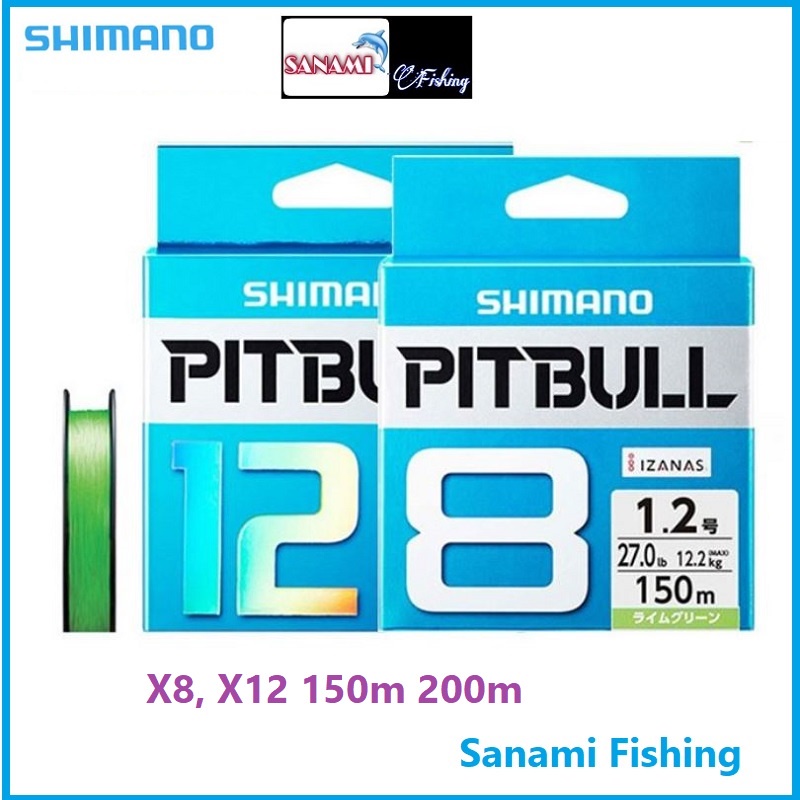 Dây Dù Câu Cá PE Pitbull X12 DDC01 Siêu Căng, Độ Bền Cao - Sanami Fishing Store