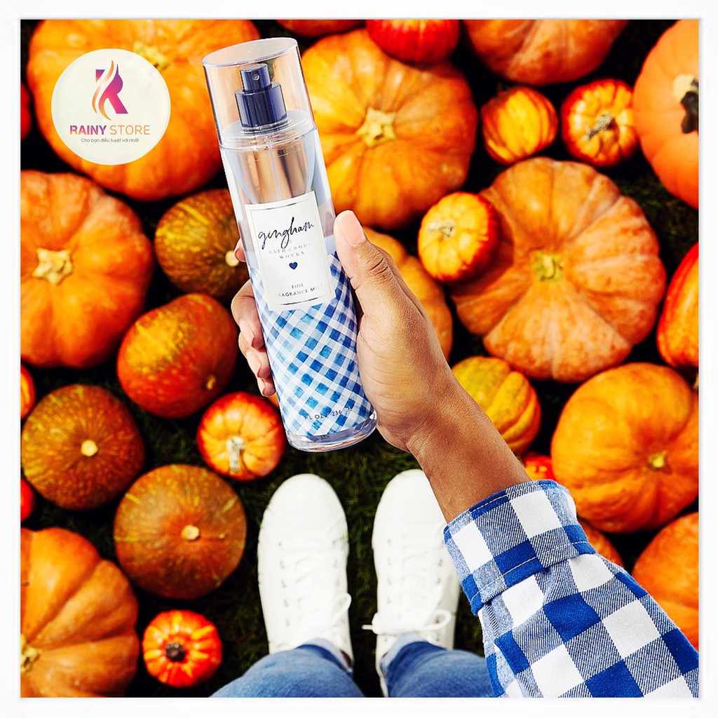Xịt thơm toàn thân Bath & Body Works Gingham 236ml | BigBuy360 - bigbuy360.vn