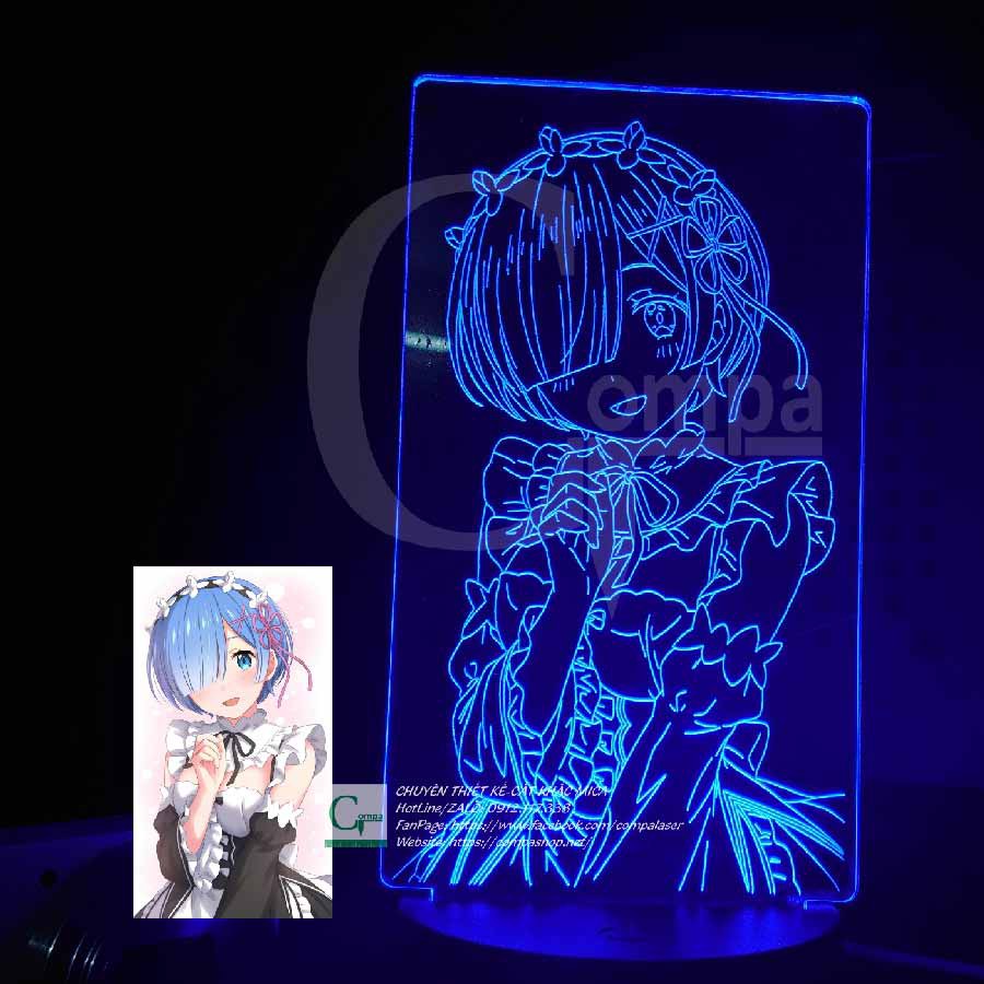 Đèn Ngủ RE ZERO Rem Type 10 AREZ0110 16 MÀU TÙY CHỈNH COMPASHOP