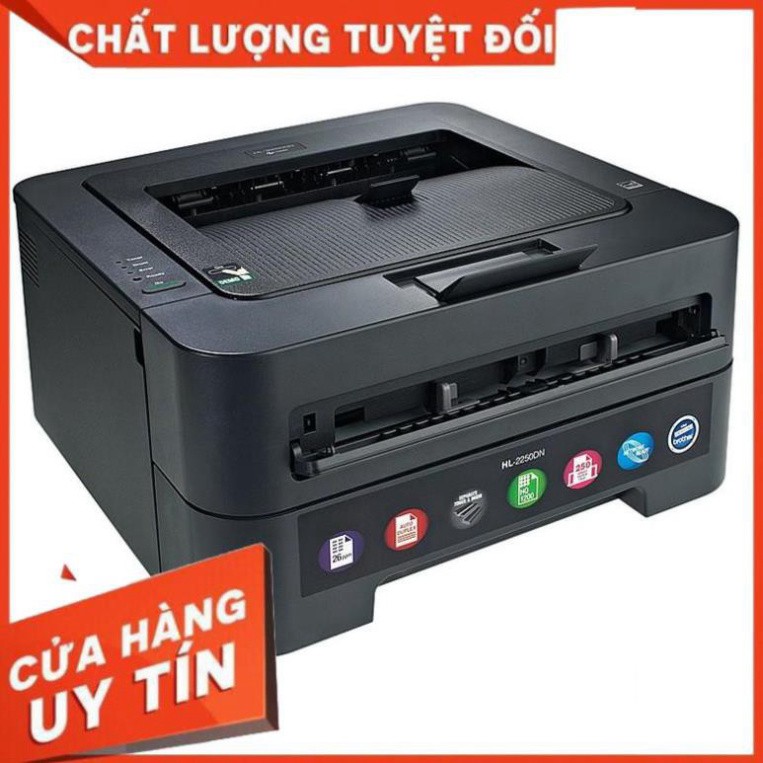 Chính Hãng Máy in Brother HL 2250DN like new - Máy in đảo mặt, tích hợp card mạng