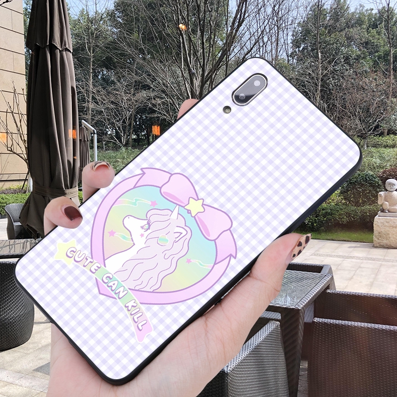 Ốp Lưng Tráng Gương In Hình Dễ Thương Cho Xiaomi Mi A 3 5 S Plus 5 S Plus 8 Se