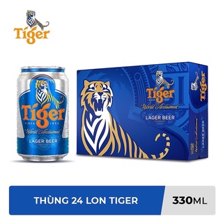 Thùng 24 lon bia Tiger (330ml / Lon)