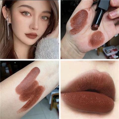 Son Môi Màu Chocolate Lâu Trôi Chống Thấm Nước Ống Nam Châm Màu Đen Myg