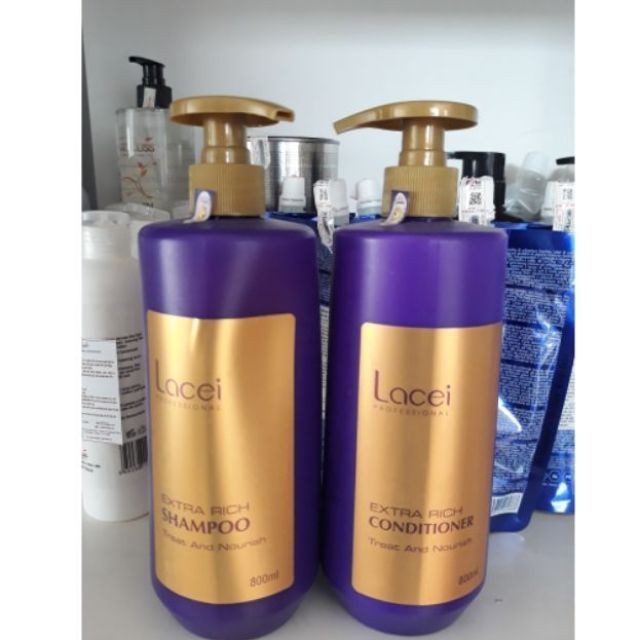 DẦU GỘI LACEI CAO CẤP DƯỠNG ẨM TÓC KHÔ SIÊU MƯỢT  800ML