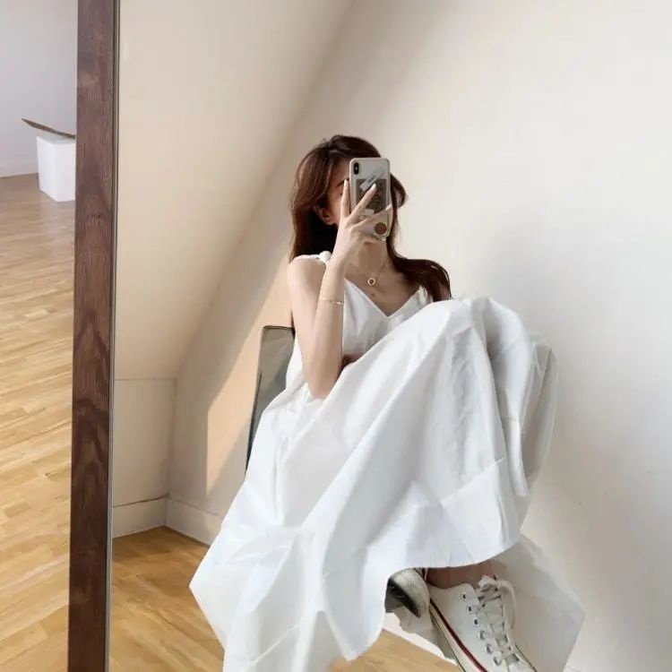 Đầm Đi Biển Dáng Rộng Thiết Kế Mới Xinh Xắn Thời Trang Dành Cho Nữ