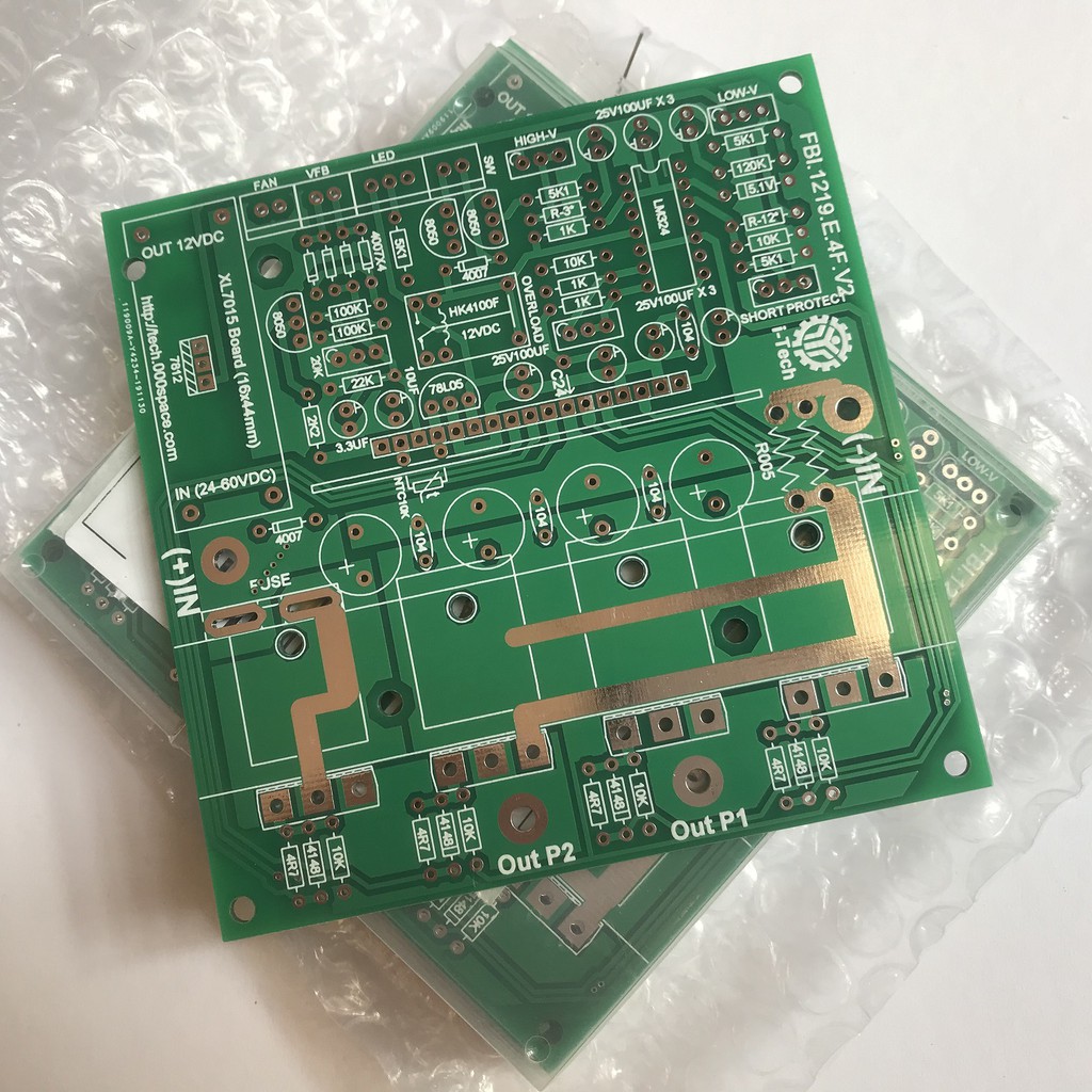 DIY bo mạch kích điện DC - AC sóng sin chuẩn - FET TO247-LM324