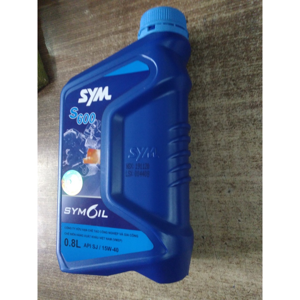 Nhớt Sym xe tay ga Attila 0.8L