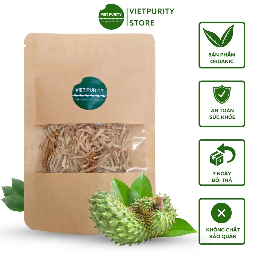 Trà mãng cầu xiêm Vietpurity 100g - Giúp ngủ ngon, ngăn ngừa ung thư