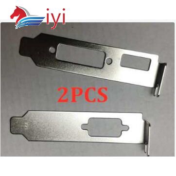 ❤ 1Set of Low Profile Brackets for NVIDIA GeForce 610,710,730 Video Graphic Cards Ziyi