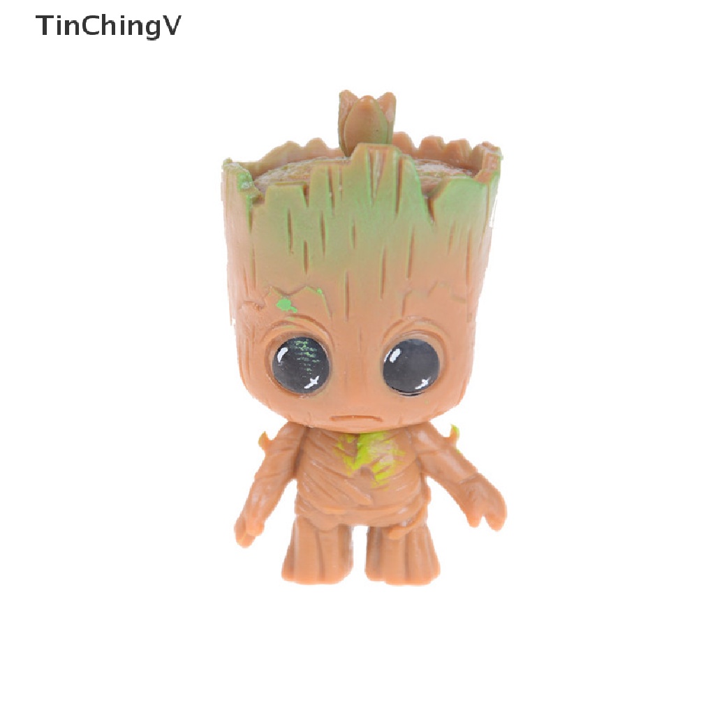 Set 4 Mô Hình Nhân Vật Phim Guardians of the Baby Groot Bằng PVC