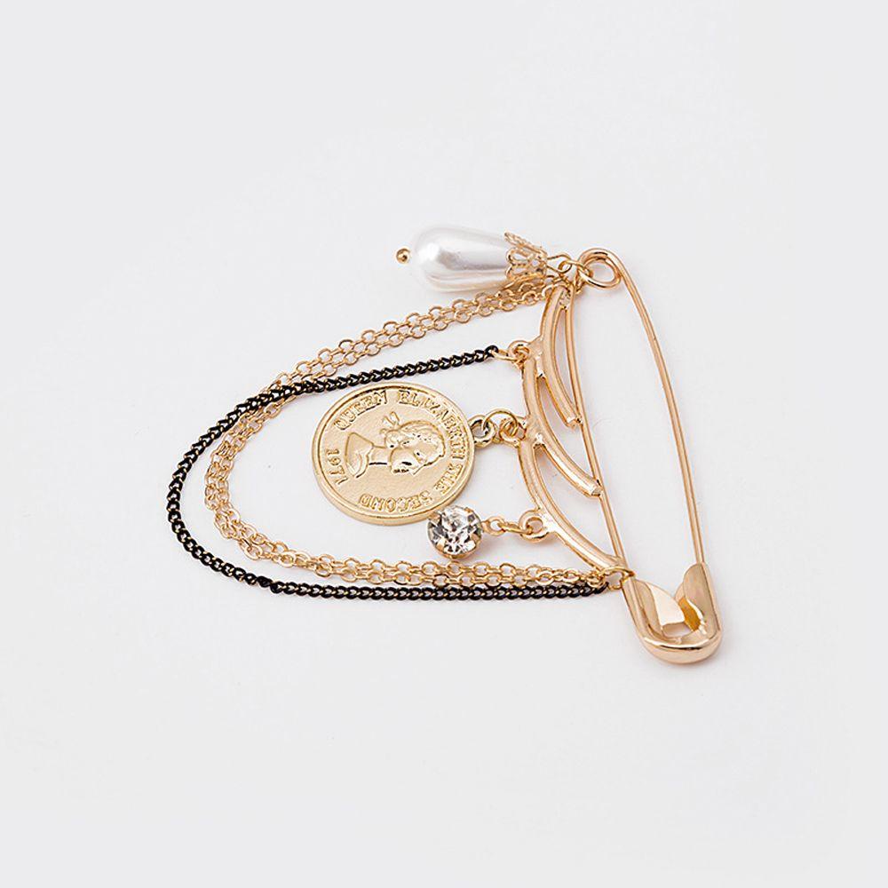 Ghim Cài Áo Hình Đôi Mắt Quỷ Chống Oxy Hóa Thời Trang Cho Nữ