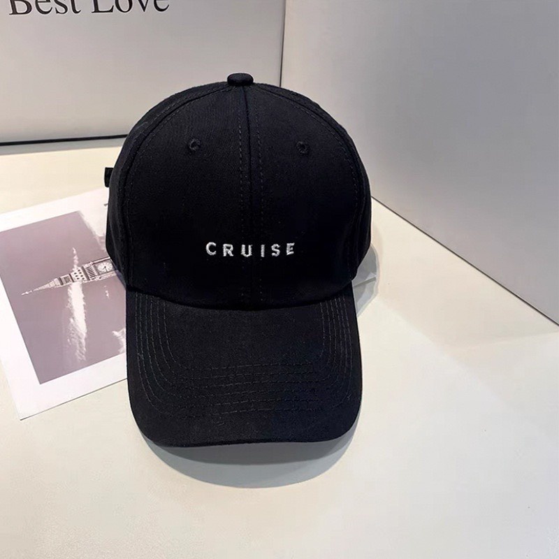 Mũ lưỡi trai nam nữ unisex Thêu Cruise thời trang phong cách