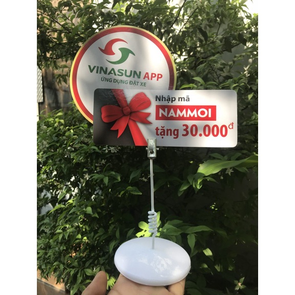 Chân đế để bàn, chân đế lò xo, đế quảng cáo
