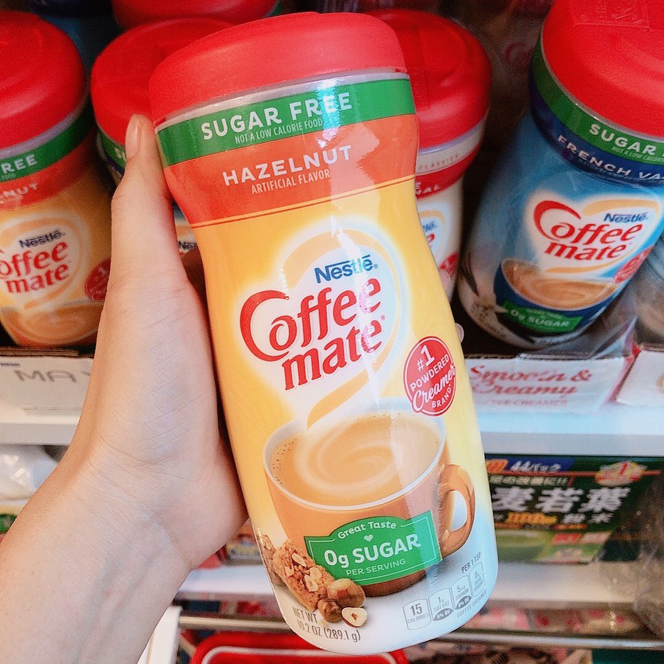 Bột kem pha cafe Nestle Coffee Mate ăn kiêng không đường