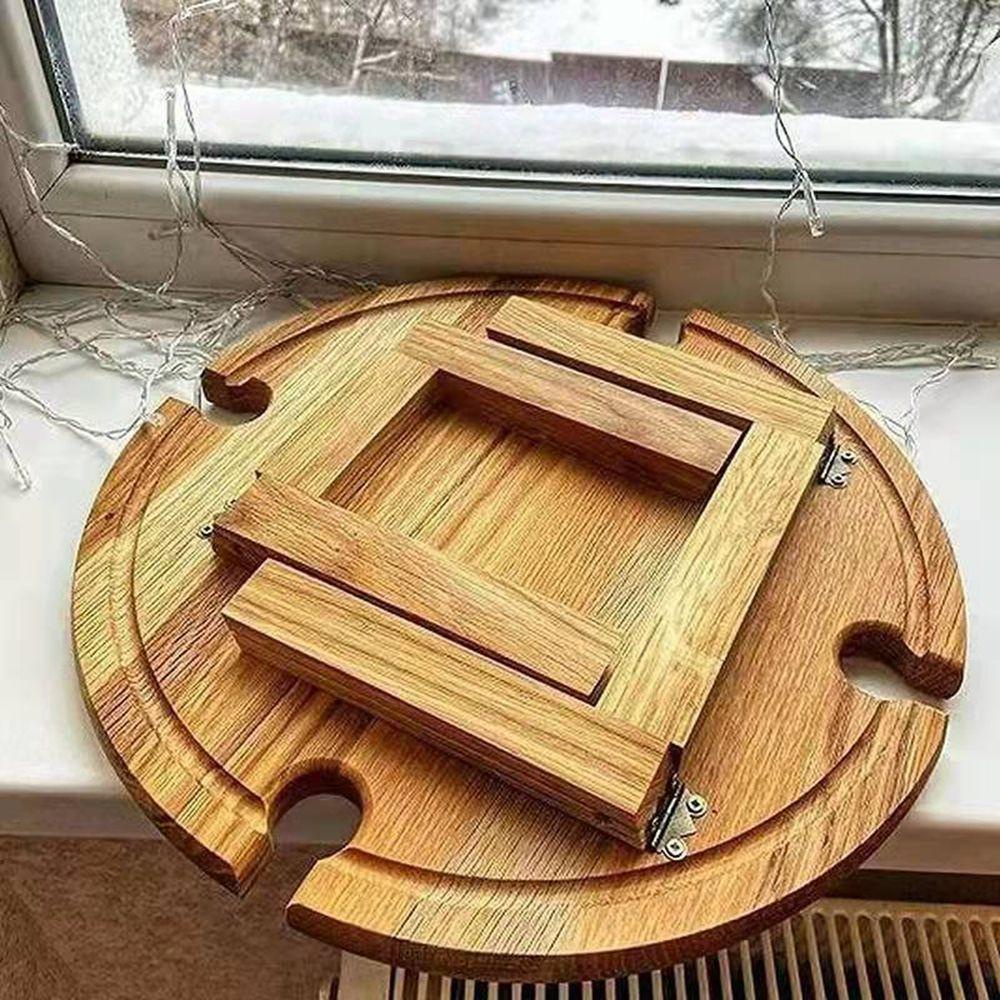 Bàn Đựng Đồ Ăn Vặt Siêu Bền Tiện Dụng Cho Gia Đình / Sân Vườn / Dã Ngoại