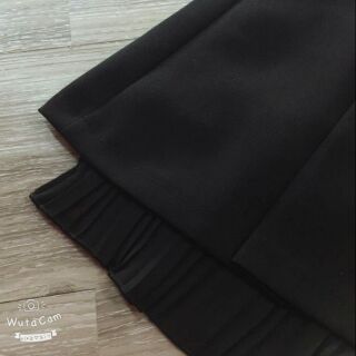 Chân váy xếp li 2 tầng