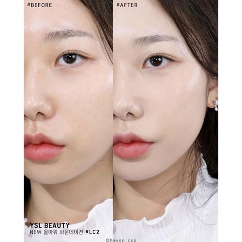 NEW 2022 - Kem Nền YSL All Hours Foundation Renovation LC2 Fullsize Fullbox