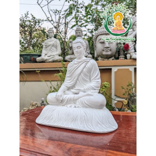 Tượng Đức Phật Bổn Sư Thích Ca bản cao cấp. cao 20cm × 18cm