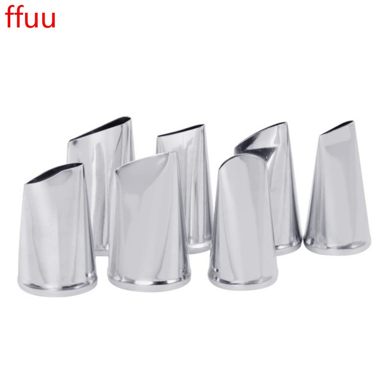 Set 7 Đầu Bắt Kem Trang Trí Bằng Thép Không Gỉ Cho Nhà Bếp