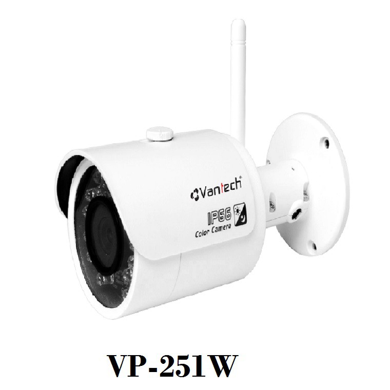 Camera IP hồng ngoại không dây 1.0 Megapixel VANTECH VP-251W