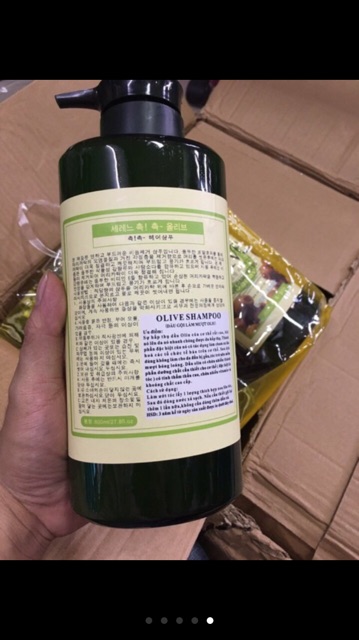 Cặp dầu gội Olive Hàn Quốc
