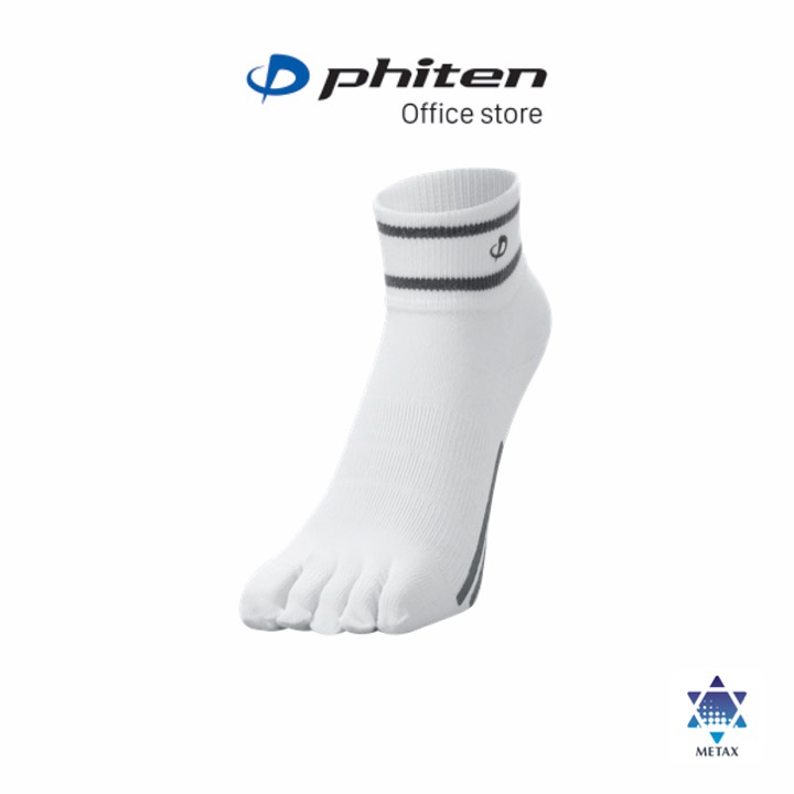 Tất golf xỏ ngón Phiten cổ ngắn