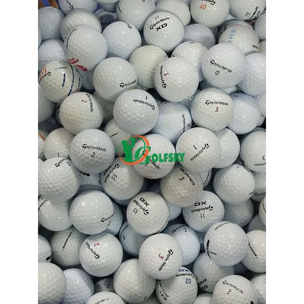 Bóng Golf Thương Hiệu Taylormade 3-4 lớp chất lượng chuẩn chính hãng - Used Golf Ball
