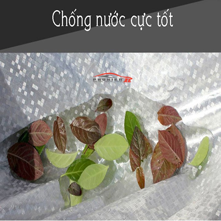 Bạt Phủ Ô Tô, Xe Hơi Kia Morning CAO CẤP 3 LỚP -Tráng Bạc Cách Nhiệt