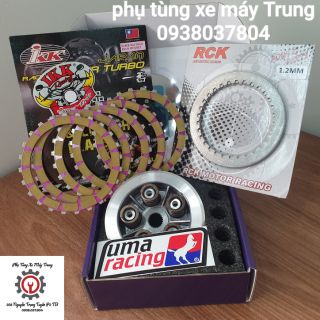 Combo nồi Uma Racing 5 lò xo + bố nồi IKK + lá sắt RCK dành cho Honda Winner, Sonic