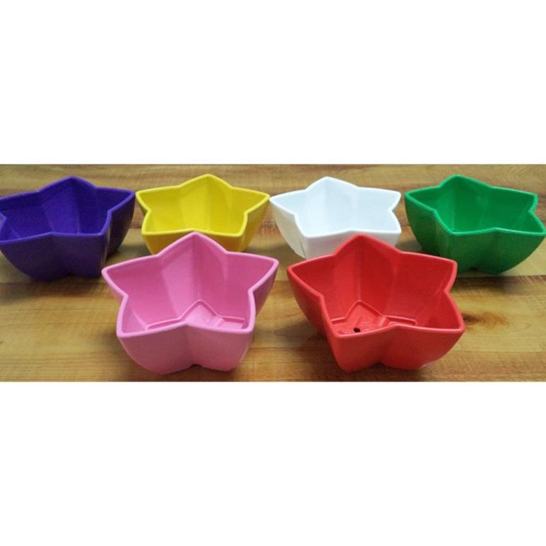 (RẺ VÔ ĐỊCH) Chậu nhựa hình sao, siêu đáng yêu KT 12x6cm