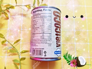 Nước Cốt Dừa Hữu Cơ Vietcoco Organic 400ml