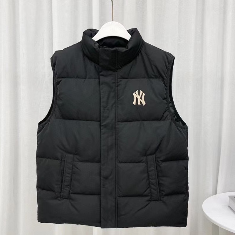 Áo Khoác Phao Không Tay Thêu Chữ MLB Thời Trang Mùa Thu Hàn Quốc 2022 Cho Cặp Đôi