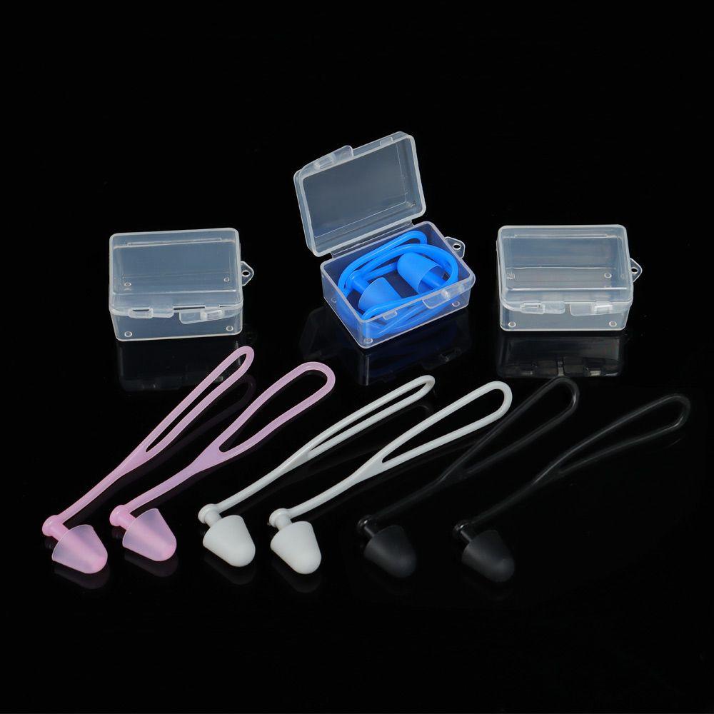 Nút Bịt Tai Bằng Silicon Mềm Chống Thấm Nước Chất Lượng Cao Hỗ Trợ Bơi Lặn