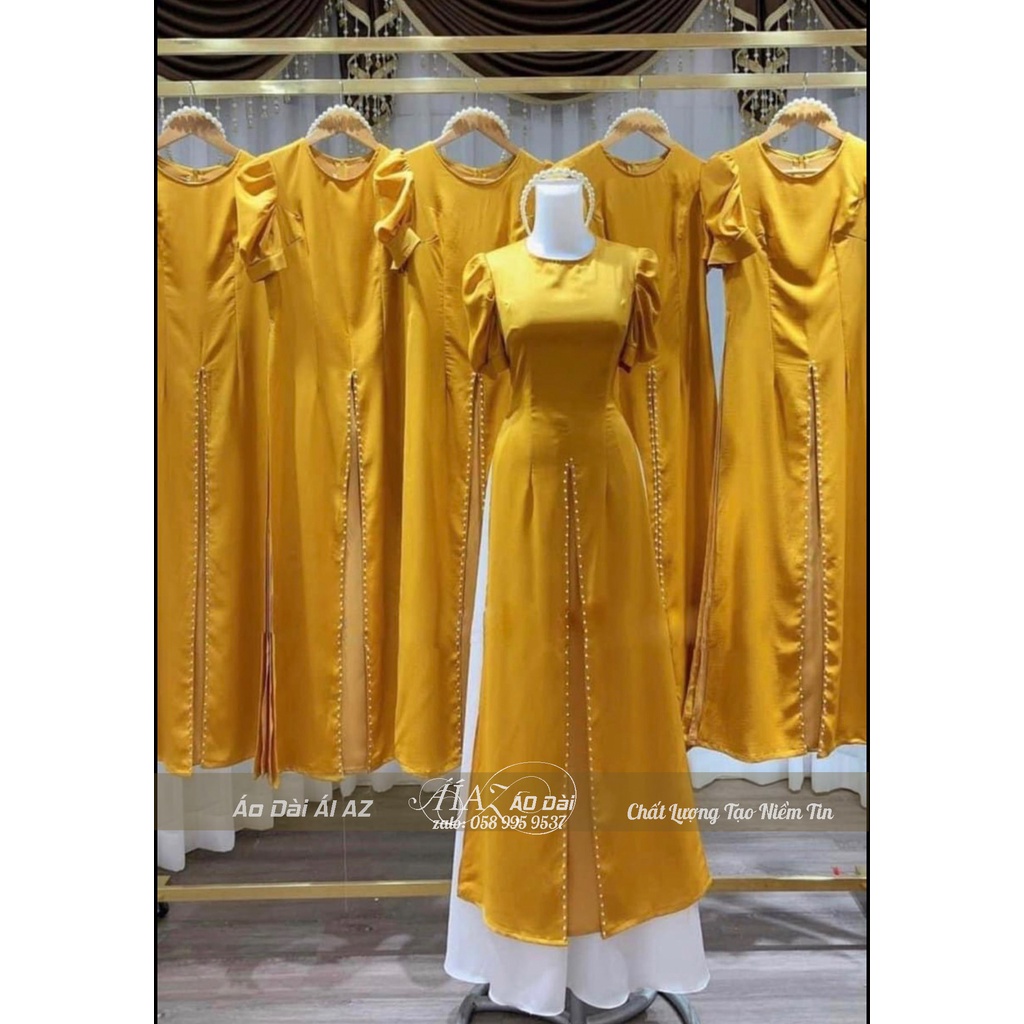 Áo Dài Bê Tráp Nữ Cưới Hỏi Cách Tân BC08