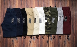 Quần short kaki lính