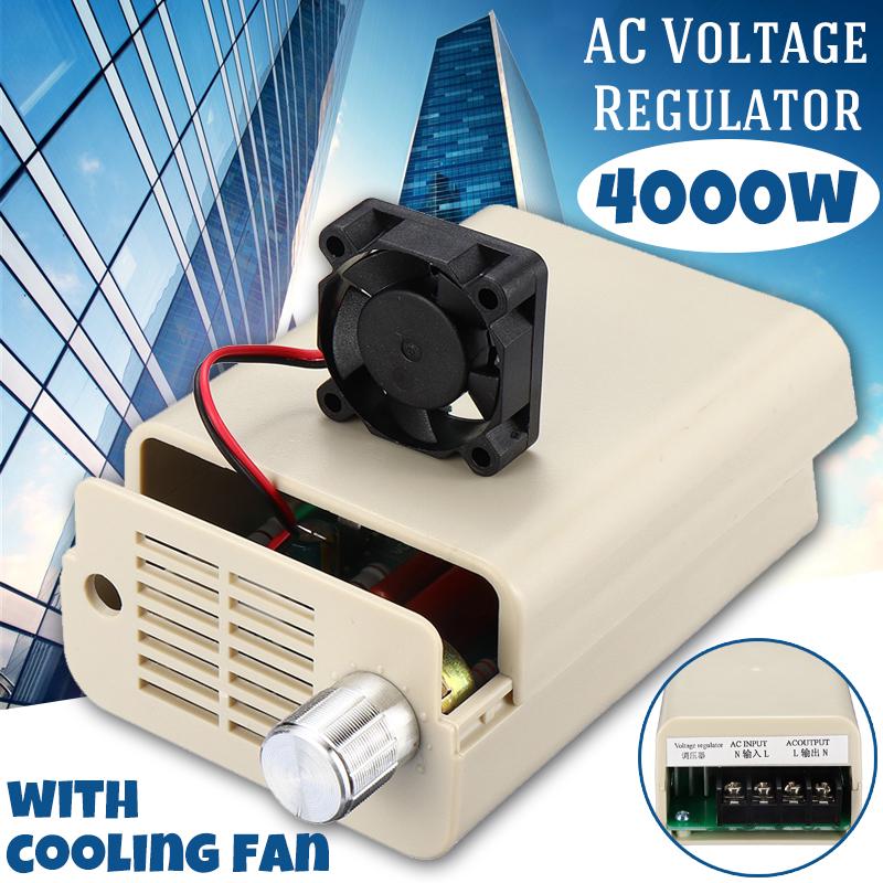 Bộ điều chỉnh điện áp 4000w 220v ac scr