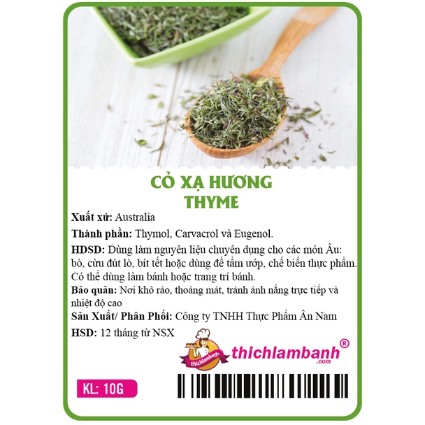 Cỏ Xạ Hương Thyme 5 gr