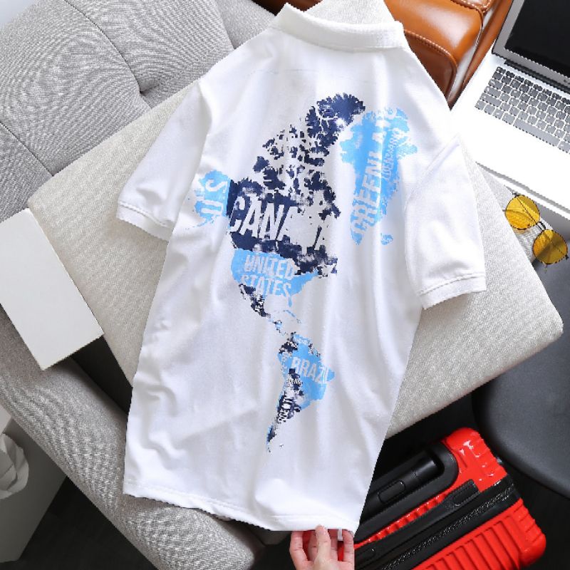 Áo thun bẻ Marc Russia nam