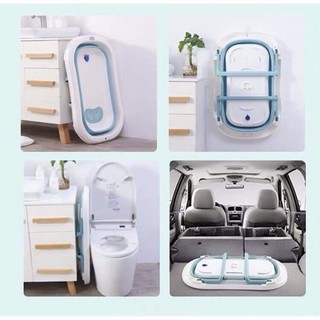 Chậu tắm gấp gọn cao cấp cho bé