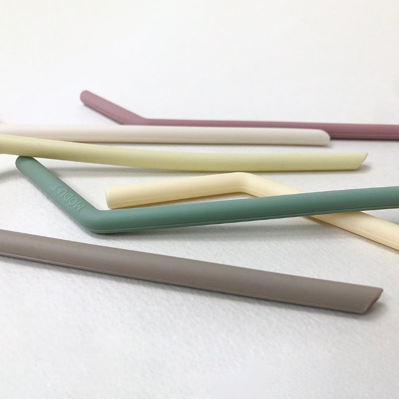 Ống Hút đa năng Silicon cao cấp cho bé BLUEMAMA Hàn Quốc