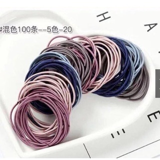 Túi 100 chiếc chun buộc tóc