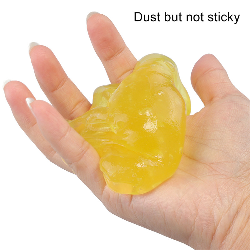 Gel silicon Gel làm sạch bụi bẩn ô tô bàn phím máy tính hộp miếng bùn dẻo đa năng