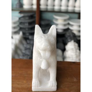 chó đá non nước 25cm