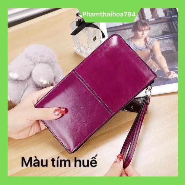 [HN Ship Hỏa Tốc] Ví Nữ Cầm Tay Đựng Điện Thoại Thời Trang (Sẵn 10 Màu) | BigBuy360 - bigbuy360.vn