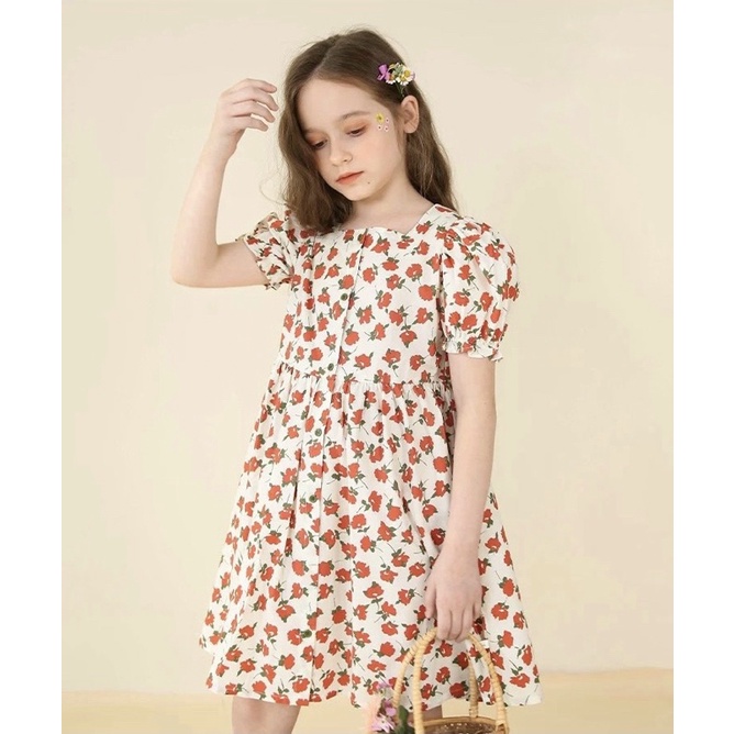 Đầm Melisa hoa siêu xinh cho bé gái