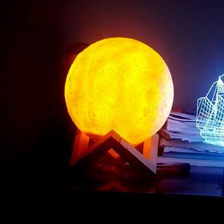 ĐÈN MẶT TRĂNG 3D(ảnh thật 100%)