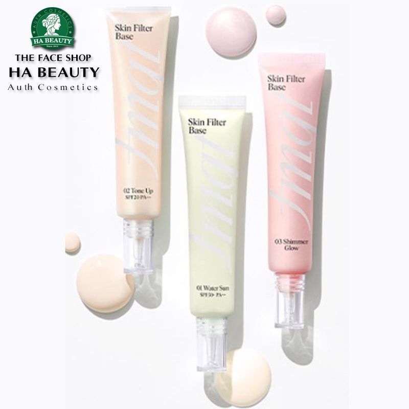 Kem lót trang điểm nền The Face Shop làm láng mịn da fmgt Skin Filter Base 35ml