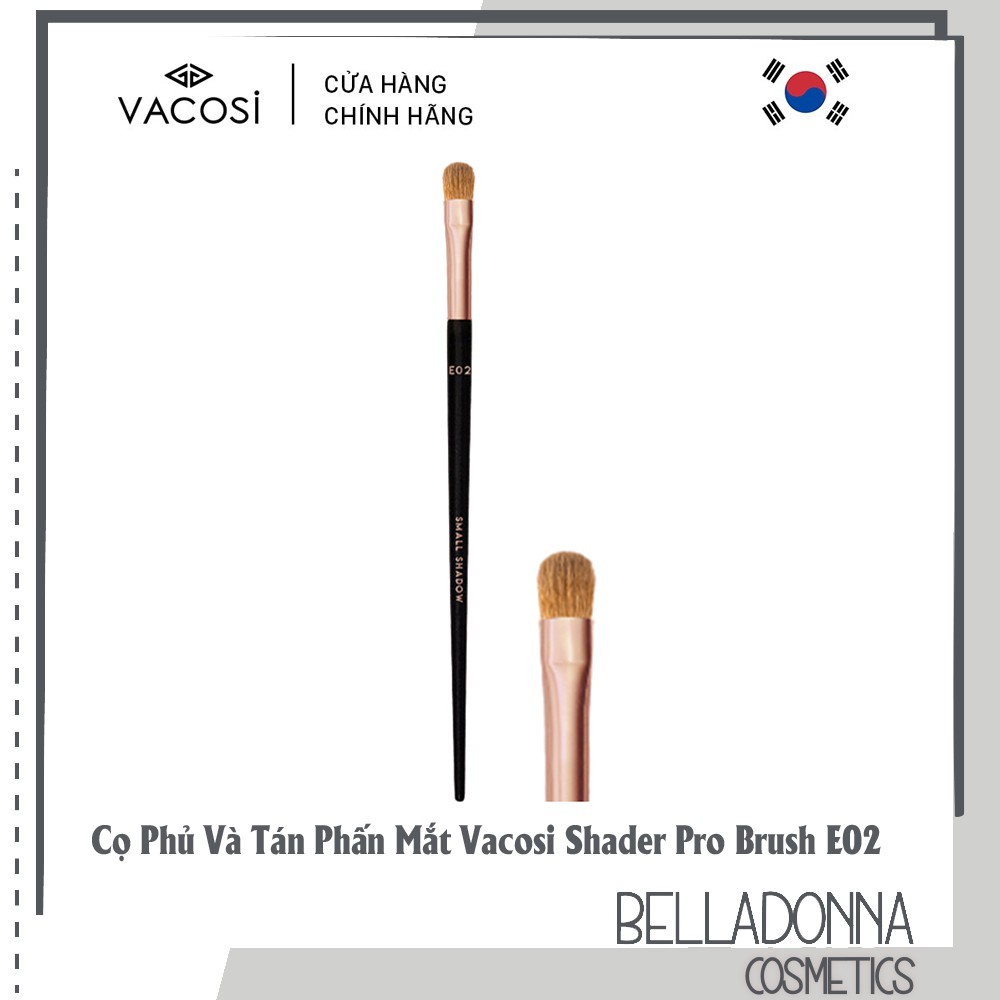 Cọ Phủ Và Tán Phấn Mắt Vacosi Shader Pro Brush E02