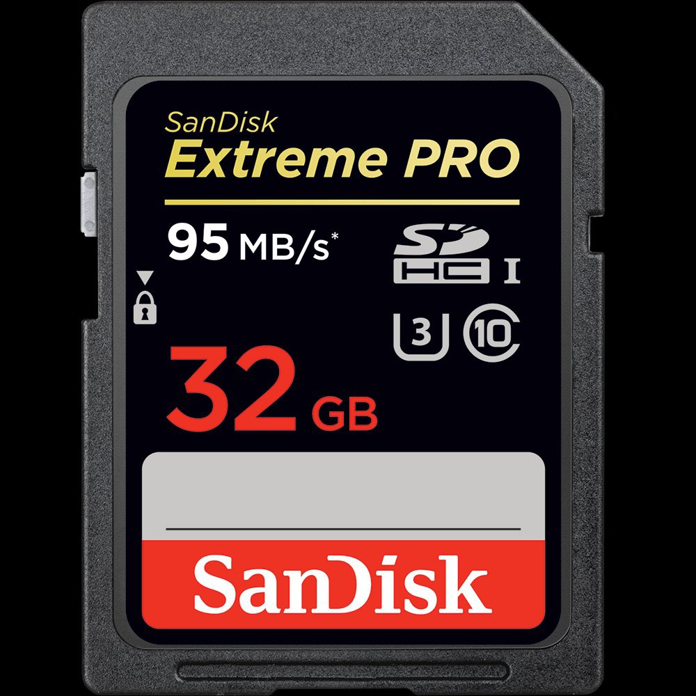 Thẻ Nhớ Sandisk Sdhc 32gb Extreme Pro Up To 95mbs Bản Giới Hạn